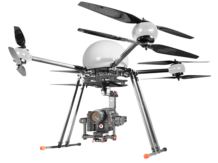 Drone Multicóptero de gran autonomía